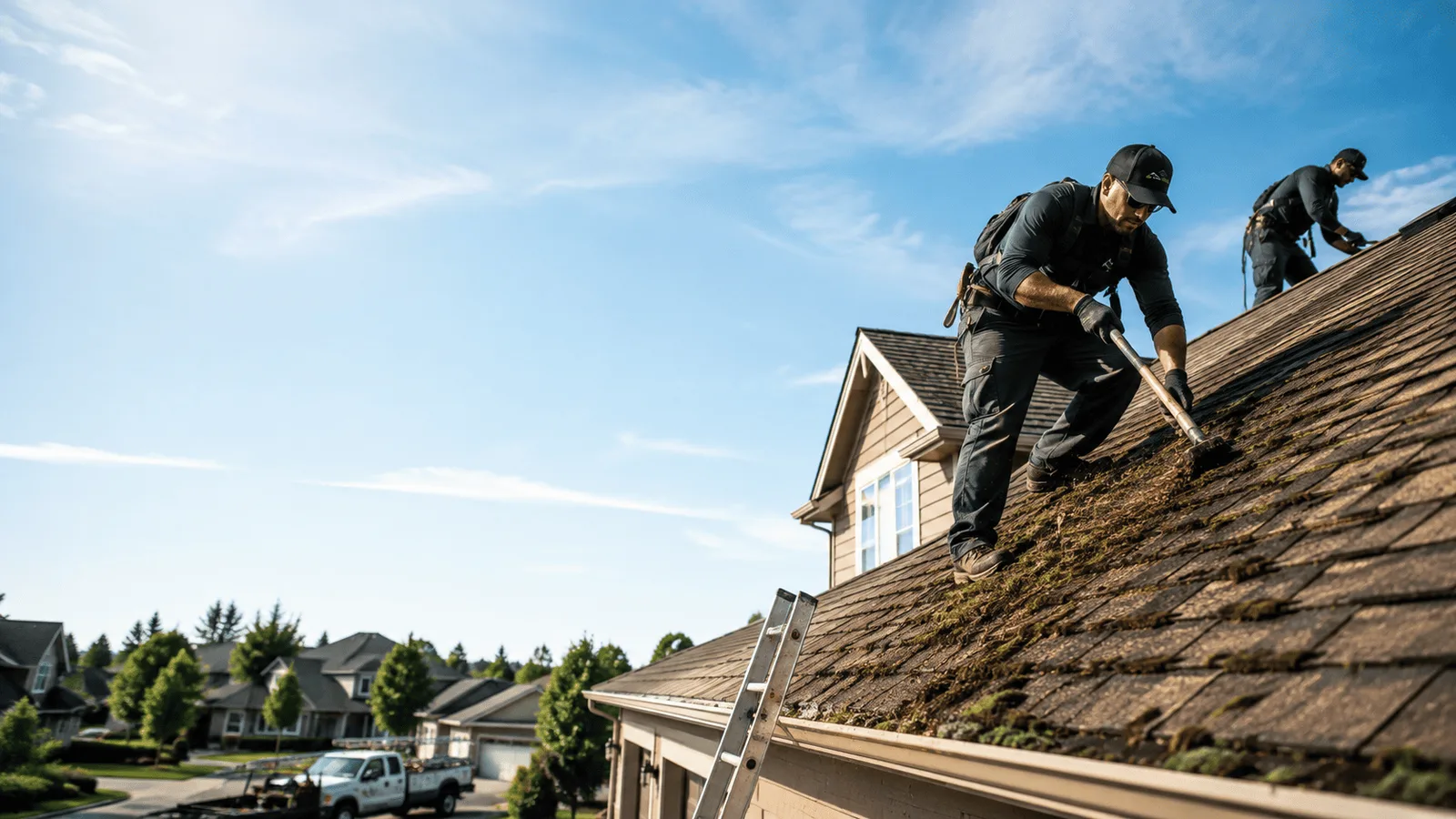 Roof Moss Removal in Angola, IN near me